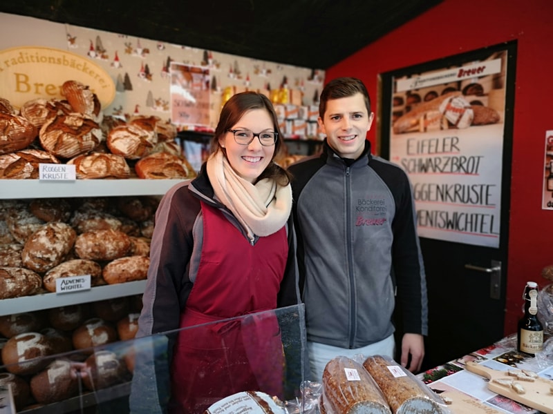 Verkaufswagen Bäckerei Breuer Schwarzbrot